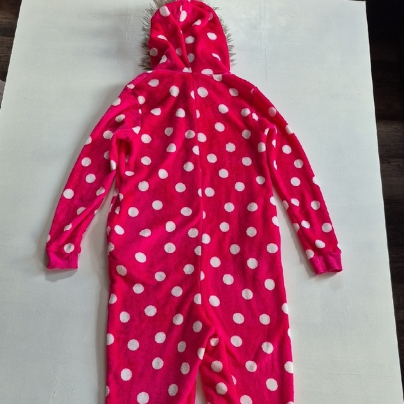Secret Treasures Pink One Piece with Faux Fur - Picture 5 of 5